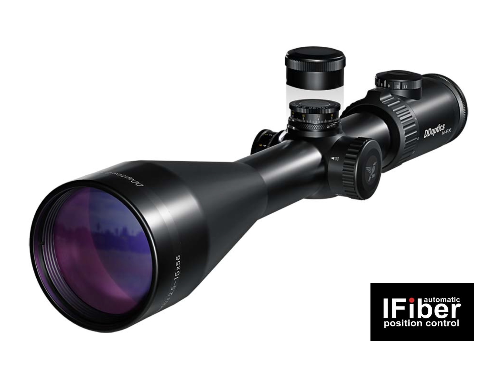 DDoptics 442511127.1 Zielfernrohr Nighteagle V6 2,5-15x56 Gen3 NFX MRAD A4N iFiber DDoptics 442511127.1 Zielfernrohr Nighteagle V6 2,5-15x56 Gen3 NFX MRAD A4N iFiber