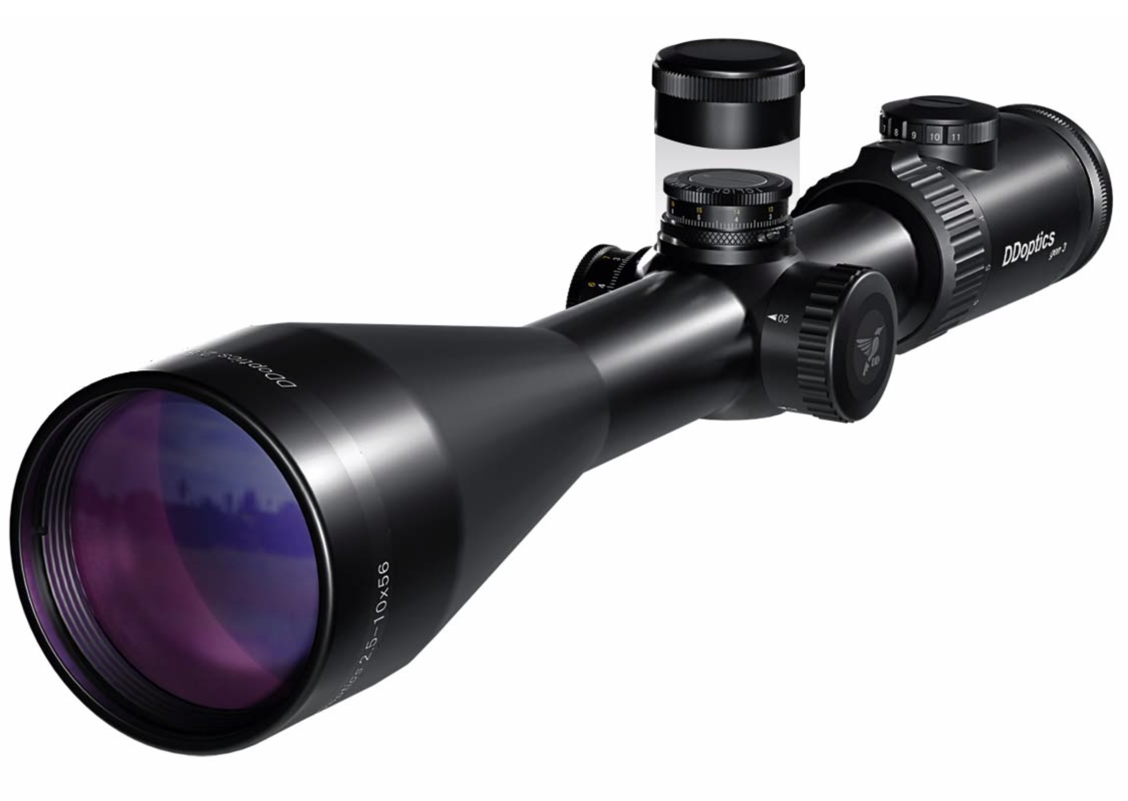 DDoptics 442511139 Zielfernrohr Nighteagle NFX V4 2,5-10x56 Gen3 A4N MRAD DDoptics 442511139 Zielfernrohr Nighteagle NFX V4 2,5-10x56 Gen3 A4N MRAD