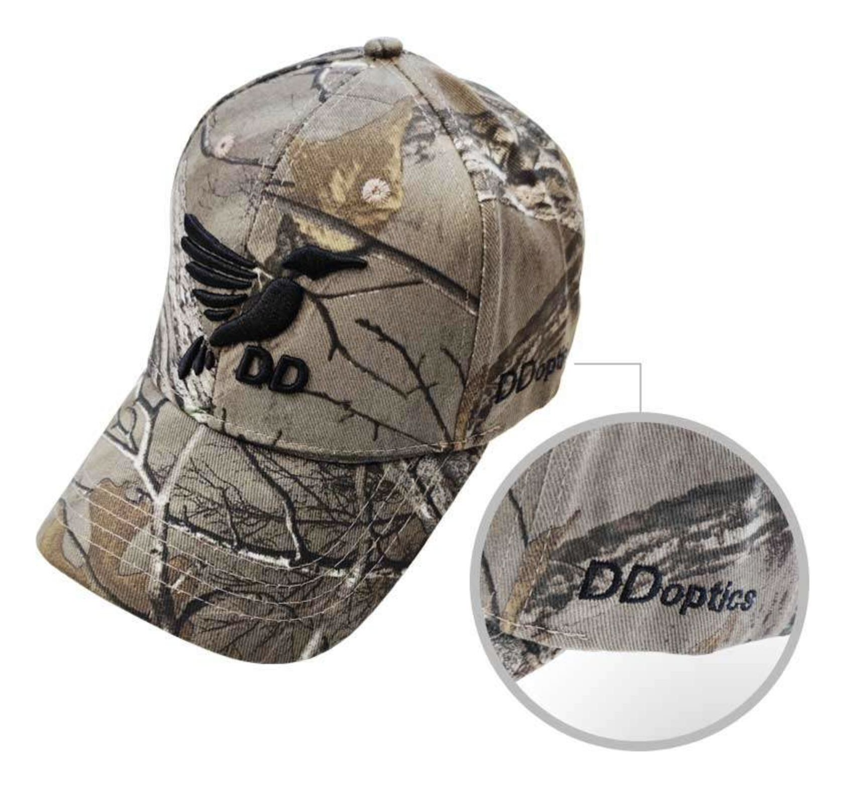 DDoptics Basecap mit DDoptics Logo Realtree Cap 449000318b DDoptics Basecap mit DDoptics Logo Realtree Cap 449000318b